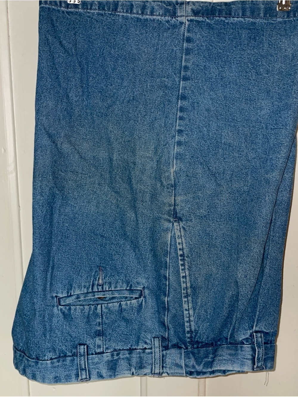 Haggar Men's Dark Blue Denim Jean Shorts